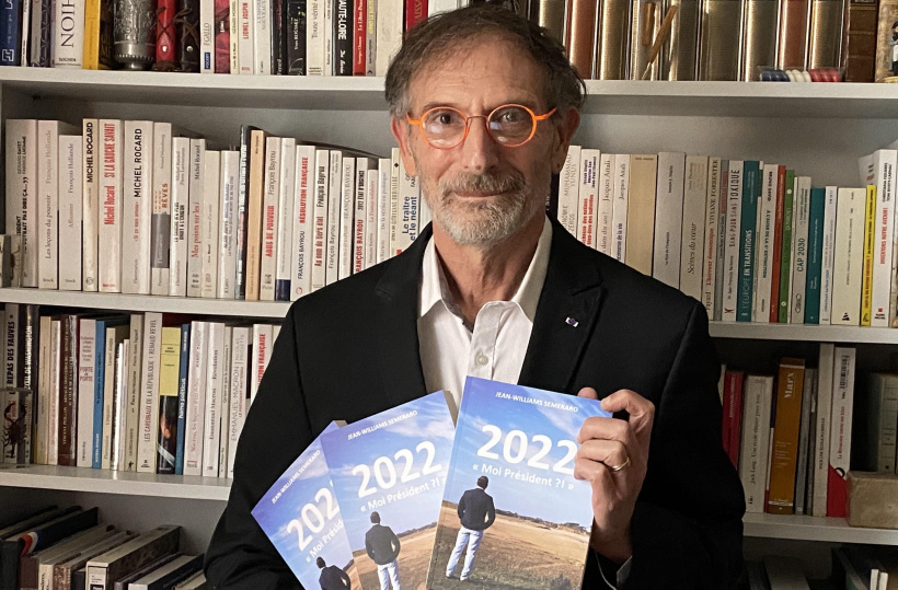 Jean-Williams Semerraro présente son livre : 2022 moi président