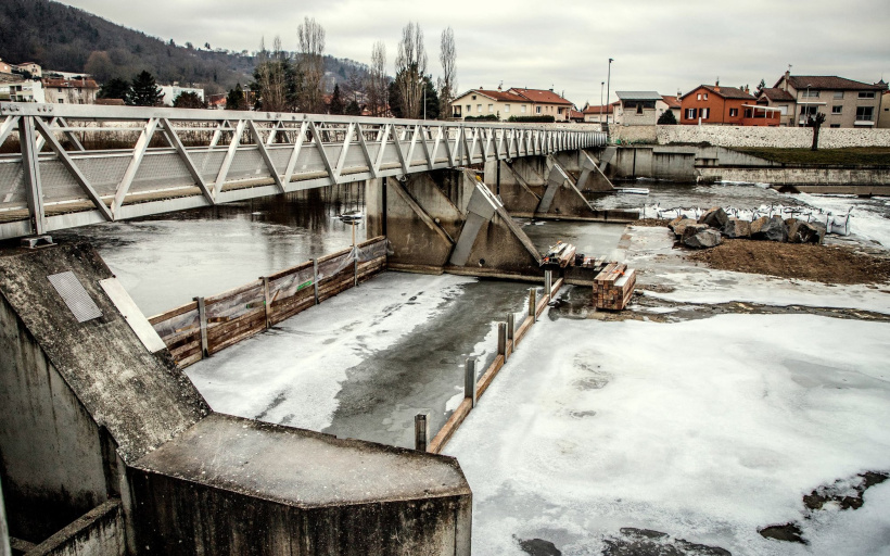 Les seuils d'Audinet bientôt à nouveau opérationnels à Brives-Charensac.