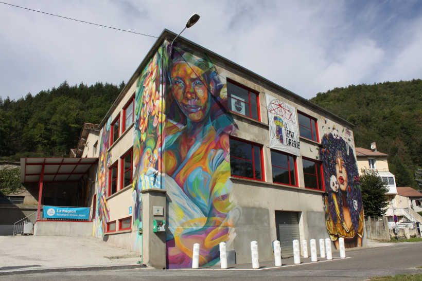 Deux jours autour du street-art et des spectacles de rue à Aurec-sur-Loire