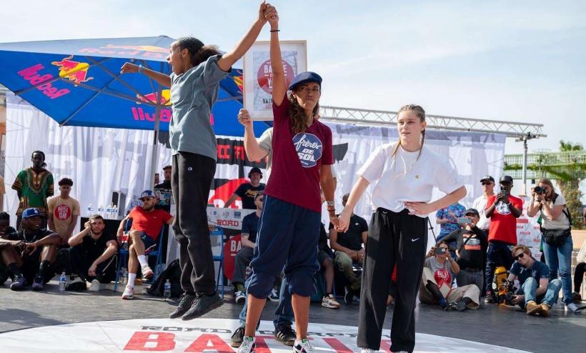 Sya Dembele à la Battle of the Year 2022 à Montpellier.