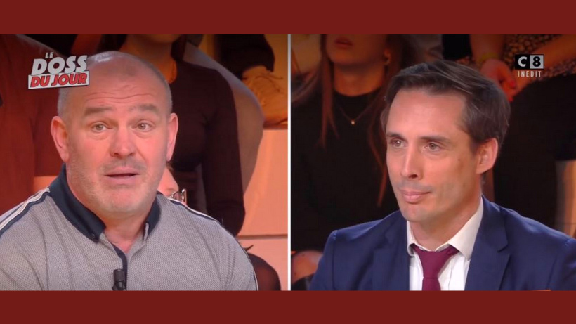 Olivier Thomas face à Jean-Baptiste Djebbari sur TPMP le 17/03/2022.