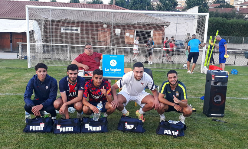 Le FC Val-Vert a organisé un tournoi de foot au stade Père Fayard le 24 juillet.