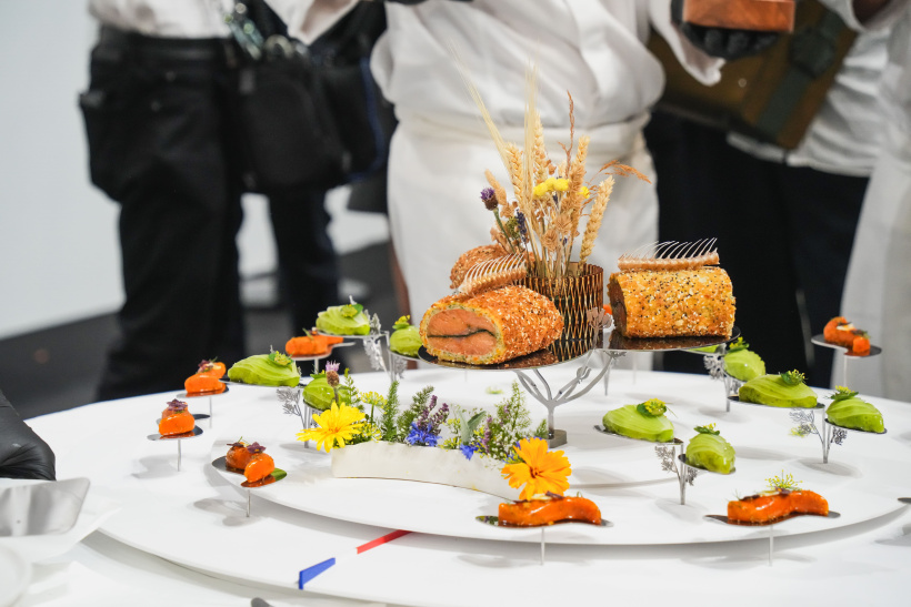 Plateau de Paul Marcon pour le Bocuse d'Or France 2023