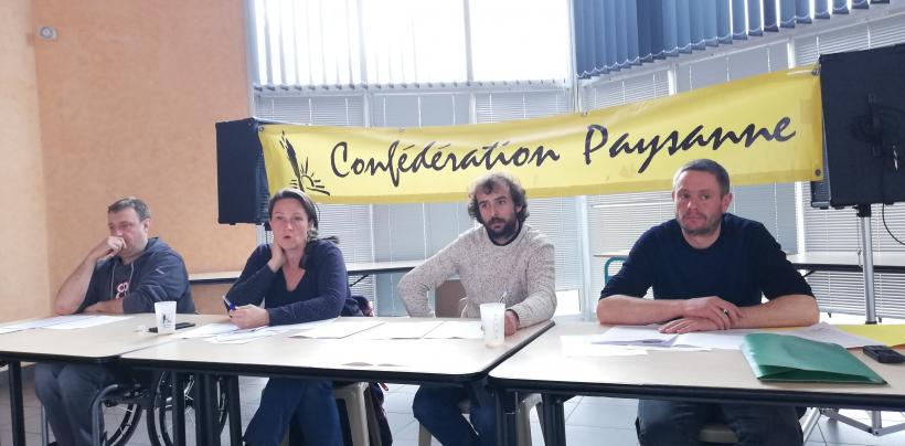 Assemblé générale de la Confédération Paysanne de Haute-Loire, le 23 février 2023