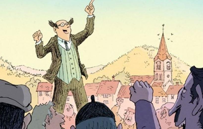 "Philibert", une BD sur Philibert Besson, ancien député trublion de Haute-Loire.