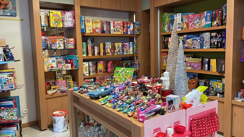 La boutique "Le coffre à jouets" à Brioude