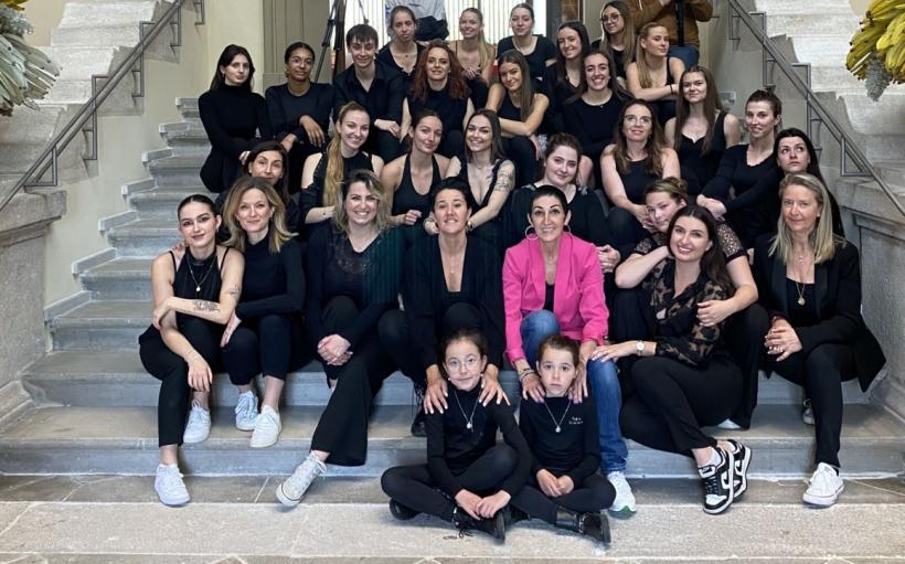 Espace Danse au Musée Crozatier, à l'occasion d'un tournage pour le gala 2023