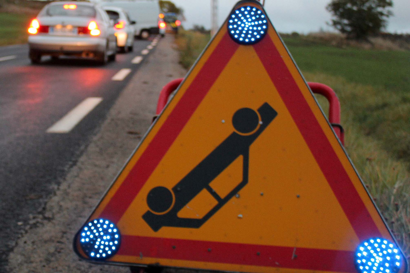 Un accident de la route s'est produit à Chambezon ce samedi 18 février.