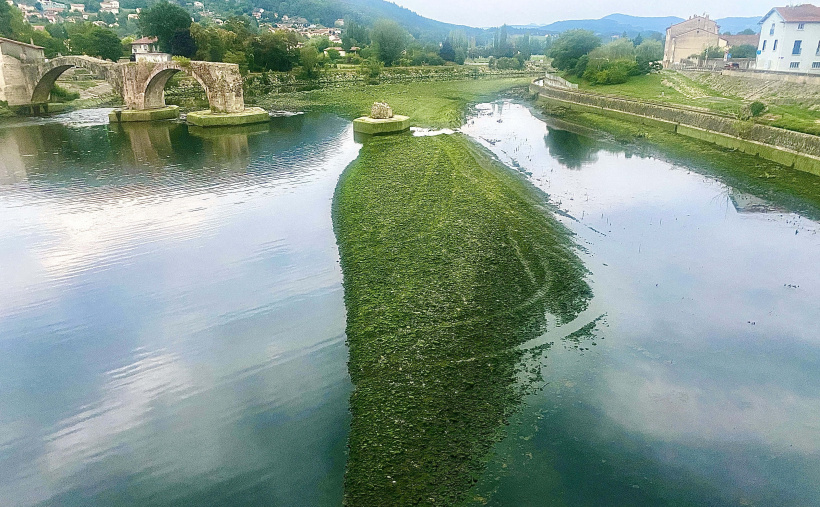 Un visage insolite de la Loire dans le corps de Brives-Charensac. 