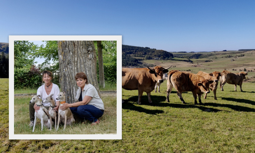 Virginie Léger-Portal (Parti animaliste) et sa suppléante Carole Largier.