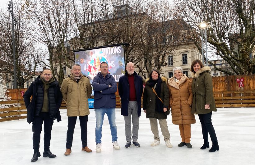 La ville, la Région, Tout un évènement et les commerces, unis pour les animations de Noël.