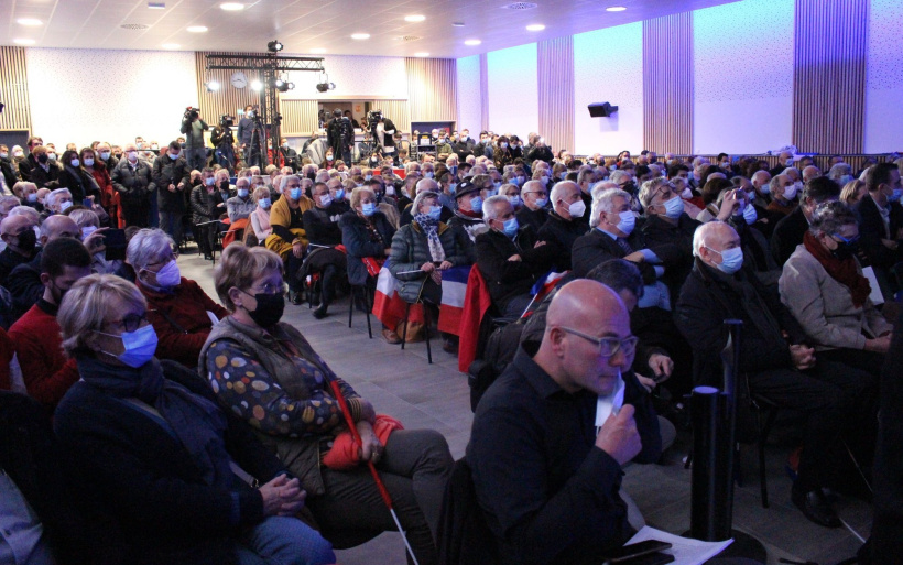 Les supporters de Valérie Pécresse ont répondu à l'appel.