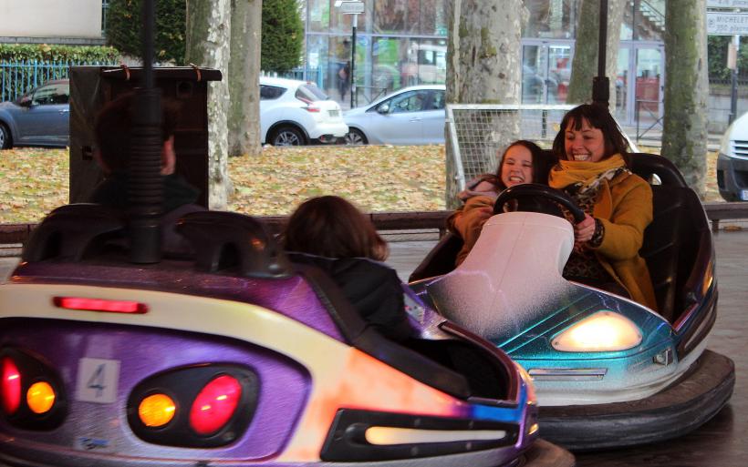 Auto-tamponneuse au puy