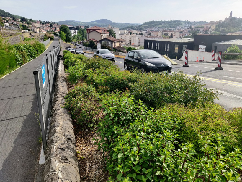 L'avenue des Belges au Puy-en-Velay.