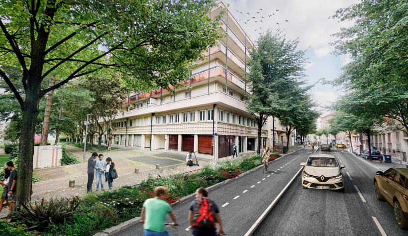 Le boulevard Côte-Blatin fera par exemple parti du Ring.