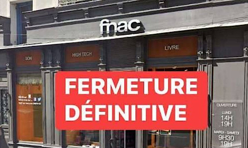 La Fnac a une grosse épée de Damoclès au-dessus de la tête, tenue par une corde élimée.