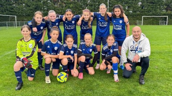L'équipe des U13, prête à en découdre 