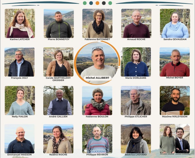 La liste de Michel Allibert. 