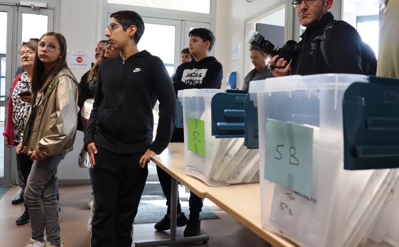 Les casiers vont bientôt s'étendre à l'ensemble des élèves, soit 276 collégiens.