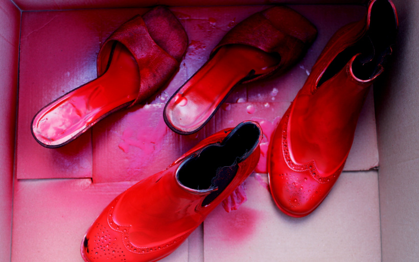 Chaussures rouges