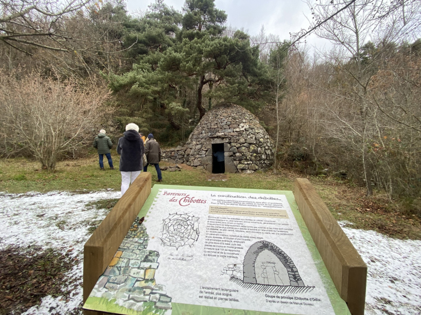 La chibotte d'Odile qui a été restaurée 