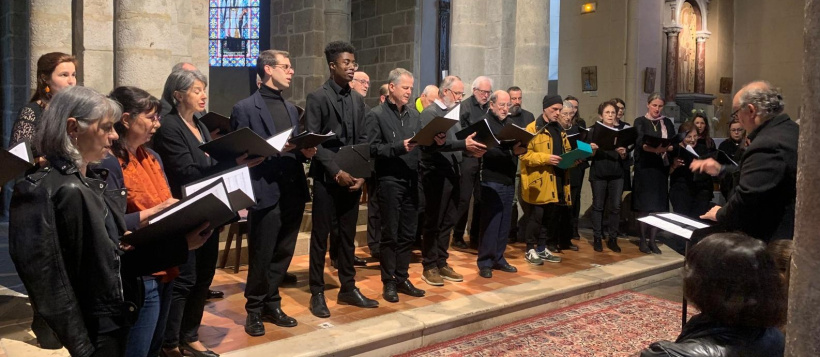  Lors d’un précédent concert de l’Atelier des « Grandes pages de musique sacrée »