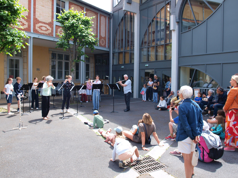 Concert de flûtes traversières