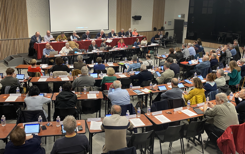 Le Conseil d'Agglomération réunit élus majoritaires et de l'opposition. 