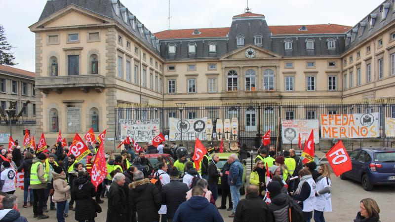 Une manifestation pour sauver Copirel avait eu lieu le 15 janvier 2019.