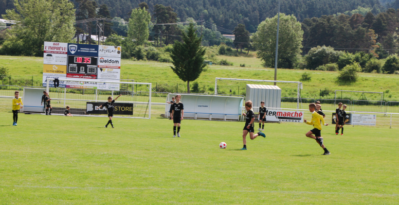 Les matchs s'enchaînent au cours de la journée