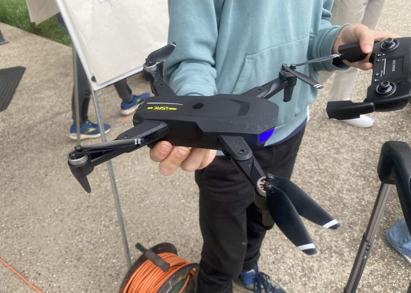 L'année prochaine, les élèves construiront de toutes pièces leur prototype. 