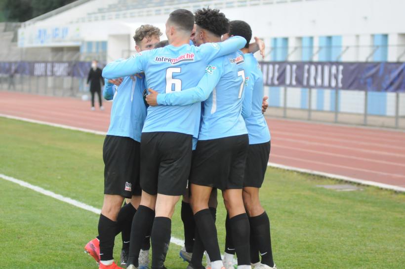 Le Puy foot en 1/16e de la Coupe de France contre Lorient le 6 mars 2021 à Massot.