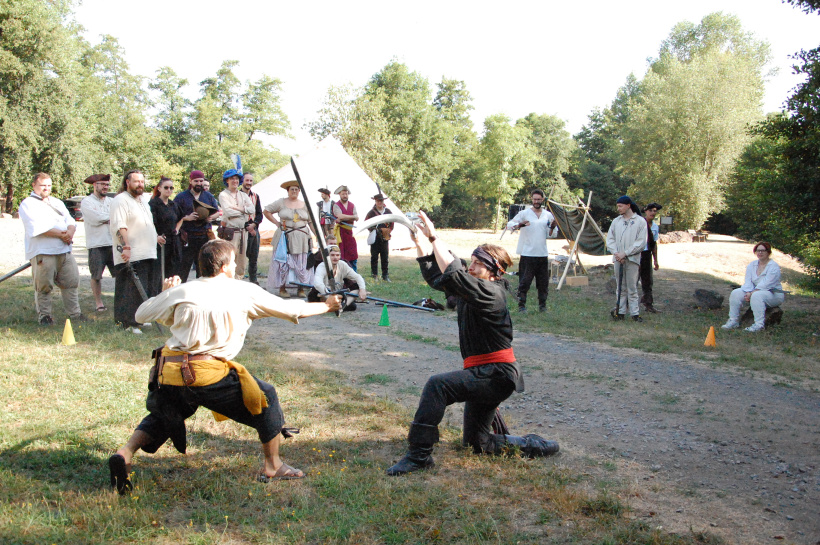 Escarmouche à l'épée