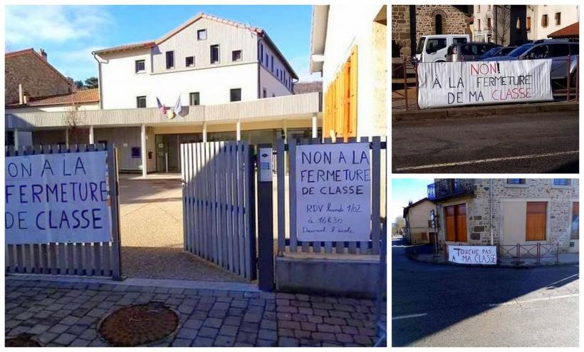 À Lavoûte-sur-Loire, un rassemblement est prévu ce lundi à 16h30 devant l'école.