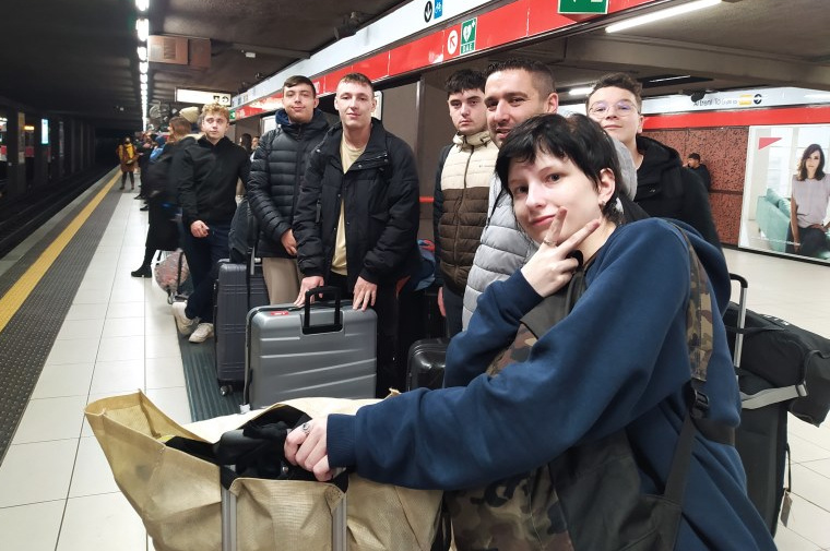 Des étudiants du lycée Roche Arnaud découvrent une partie de l'Italie. 