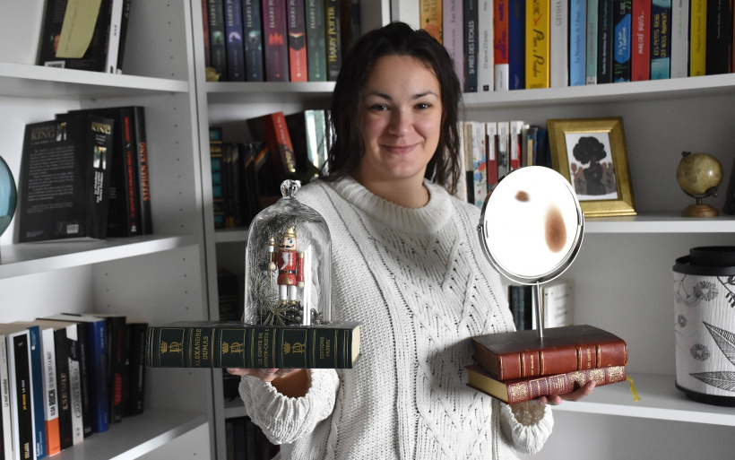 Emma Cladière avec son Comte de Monte-Cristo revisité...