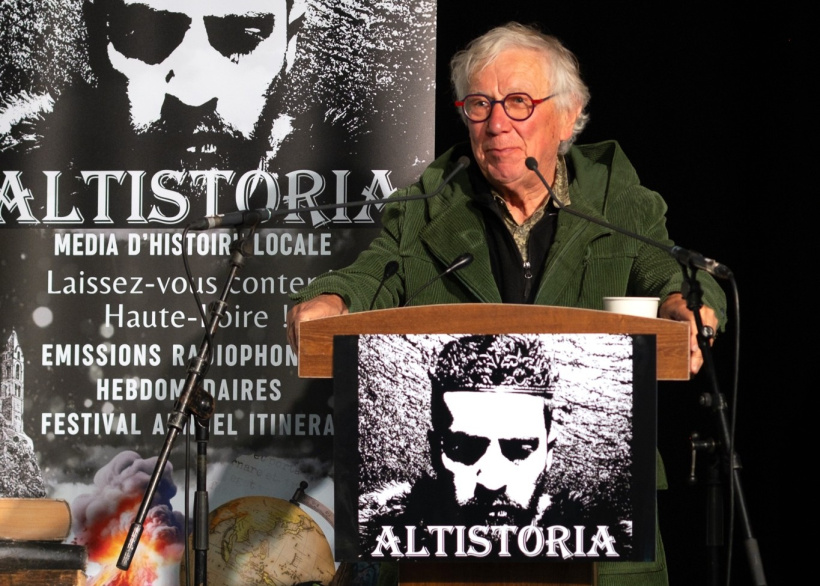 Le festival d'histoire locale, Alistoria, sous le parrainage du grand Gérard Roche. 