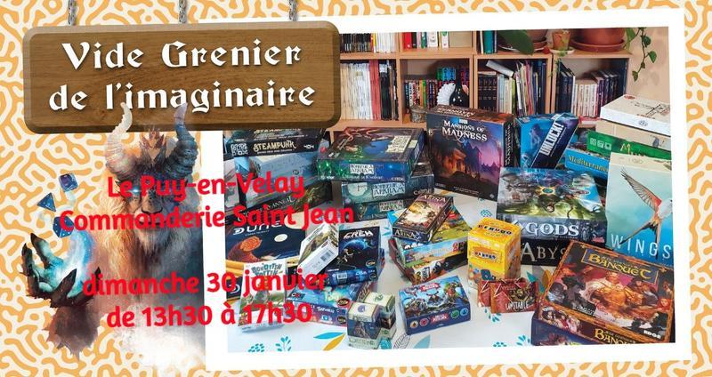 Vide Grenier de l'imaginaire dimanche 30 janvier, Le Temps des Chimères