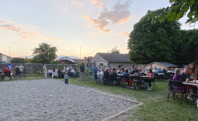 le soleil se couche mais la soirée ne fait que commencer
