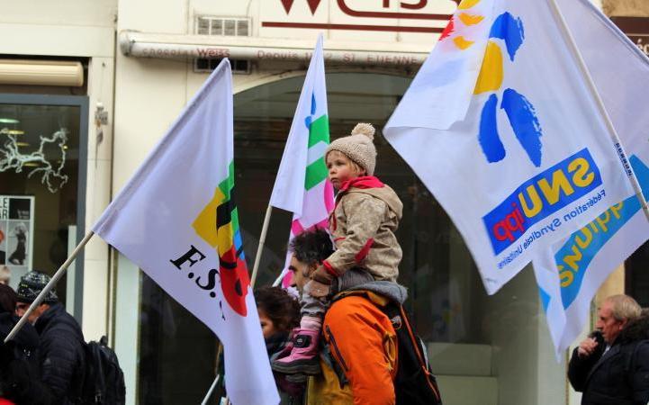 Manifestation contre la réforme des retraites 12/12/2019.