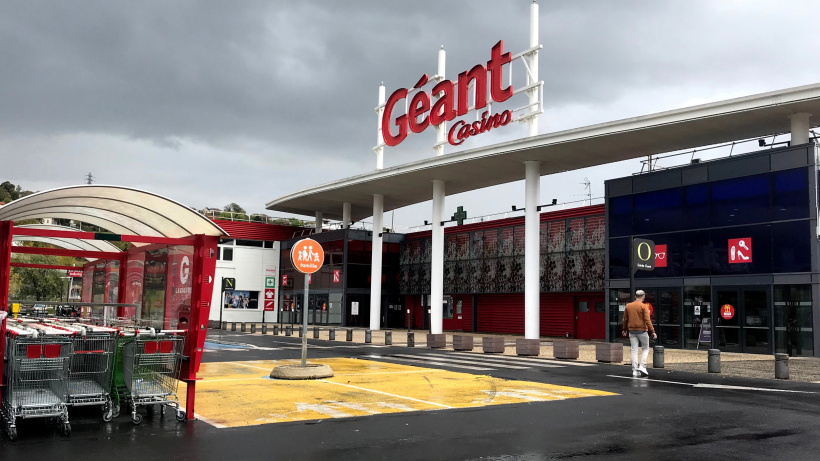 Dans quelques semaines, la bannière Intermarché trônera à la place du Géant Casino.