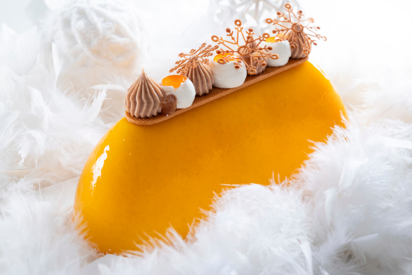 Un dessert bien appétissant réalisé par Guillaume Abrevoir