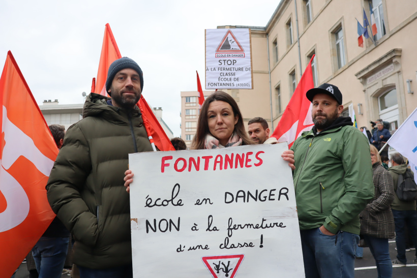 Grève à l'Éducation nationale : « l'École est l'âme de nos villages