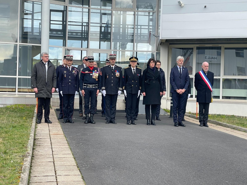 Les élus été présents pour rendre hommage à Maxime Pilitieri