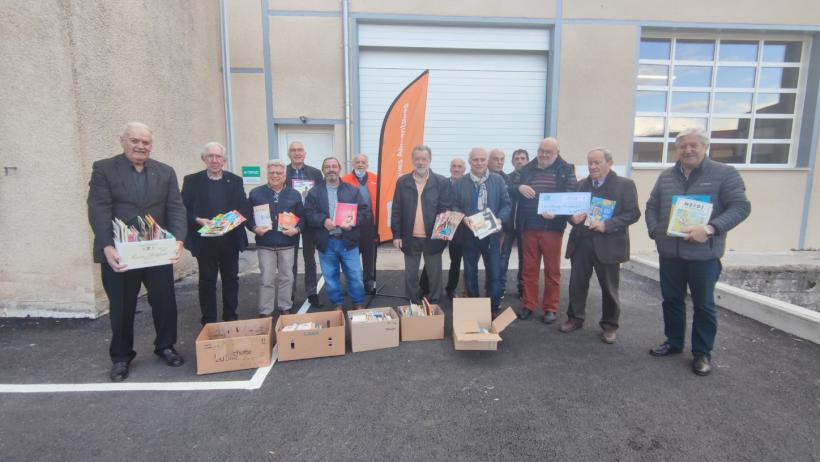 Lancement de la Collecte de Livres du Kiwanis Club du Puy, le 18 avril