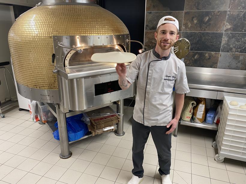 Le pizzaïolo ponot Quentin Sauret a terminé à la quatrième place des mondiaux.