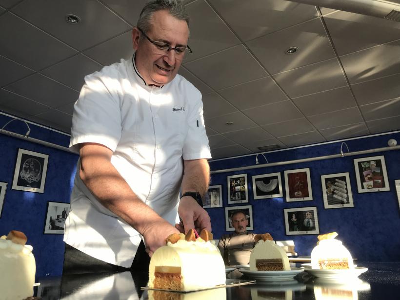 Pascal Liotier, pâtissier de Haute-Loire.