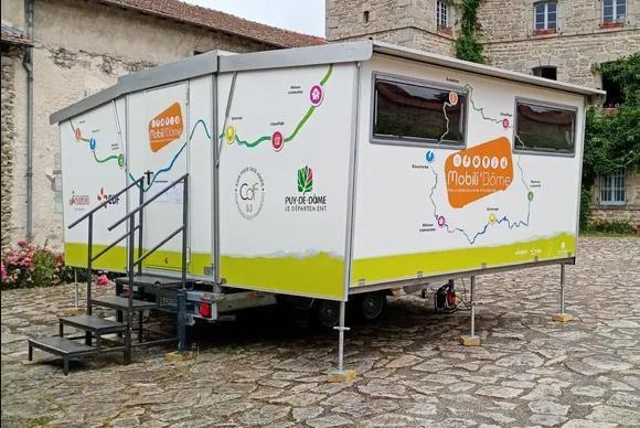 Le Mobili'Dome sera à Madriat fin juillet.