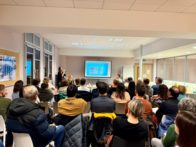 Les professionnels de santé ont répondu présents à la soirée.