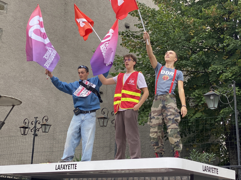 Les jeunes se sont positionnés comme des catalyseurs d'énergie.